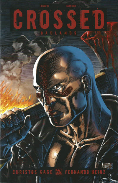 Cover for Crossed Badlands (Avatar Press, 2012 series) #95 [Regular Cover - Raulo Caceres]