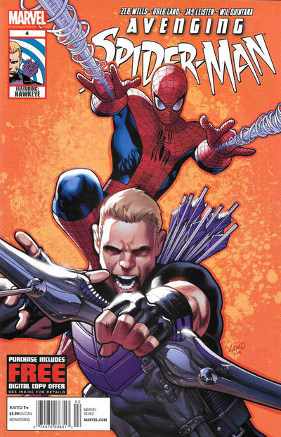 Cover for Avenging Spider-Man (Marvel, 2012 series) #4 [Newsstand]