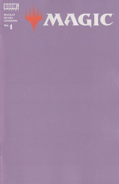 Cover for Magic (Boom! Studios, 2021 series) #1 [Purple Blank Sketch Cover]