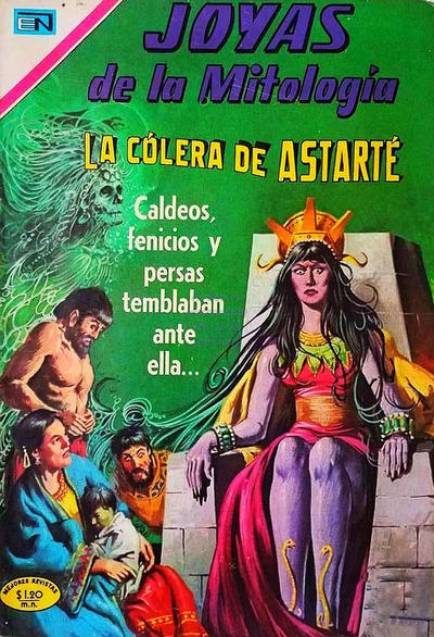 Cover for Joyas de la Mitología (Editorial Novaro, 1962 series) #138