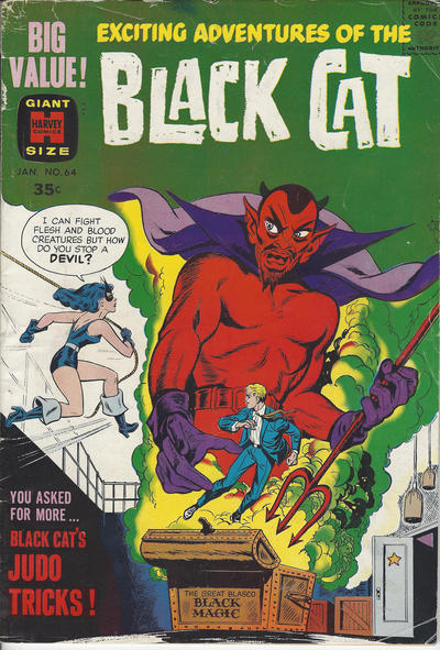 Cover for Black Cat Comics (Harvey, 1946 series) #64 [35 cent]