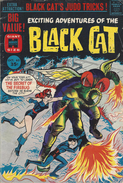 Cover for Black Cat Comics (Harvey, 1946 series) #63 [35 cent]