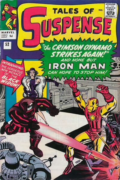 Cover for Tales of Suspense (Marvel, 1959 series) #52 [British]