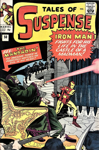 Cover for Tales of Suspense (Marvel, 1959 series) #50 [British]