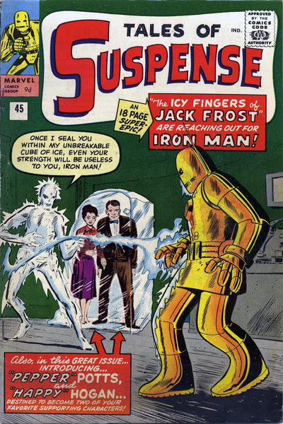 Cover for Tales of Suspense (Marvel, 1959 series) #45 [British]