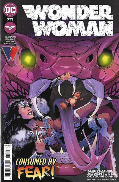 Cover for Wonder Woman (DC, 2016 series) #771 [Travis Moore Cover]