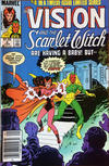 Cover for The Vision and the Scarlet Witch (Marvel, 1985 series) #4 [Canadian]