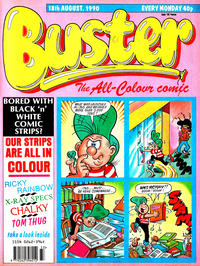 Cover Thumbnail for Buster (IPC, 1960 series) #18 August 1990 [1545]