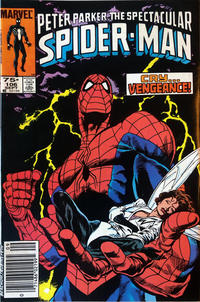 Cover for The Spectacular Spider-Man (Marvel, 1976 series) #106 [Canadian]