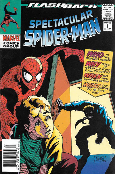 Cover for The Spectacular Spider-Man (Marvel, 1976 series) #-1 [Newsstand]