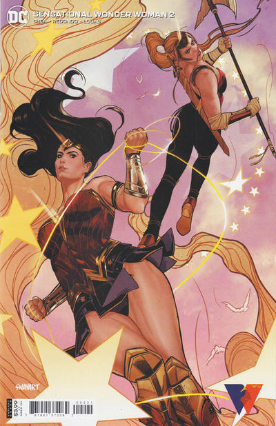 Cover for Sensational Wonder Woman (DC, 2021 series) #2 [Joshua "Sway" Swaby Variant Cover]