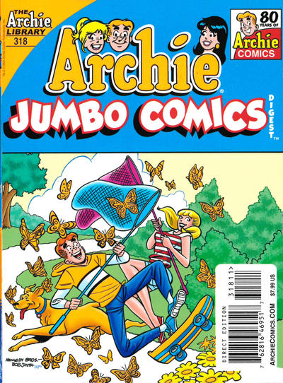 Cover for Archie (Jumbo Comics) Double Digest (Archie, 2011 series) #318