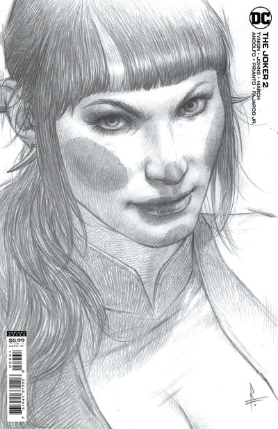 Cover for The Joker (DC, 2021 series) #2 [Riccardo Federici Sketch Variant Cover]
