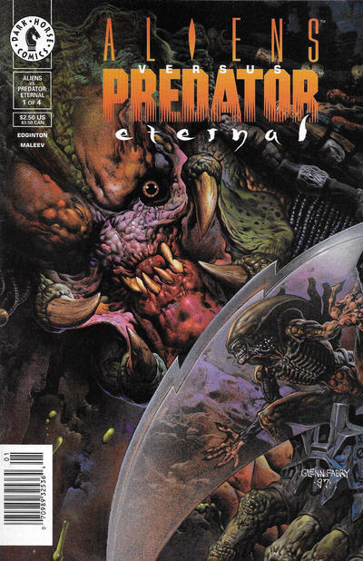 Cover for Aliens vs. Predator: Eternal (Dark Horse, 1998 series) #1 [Newsstand]