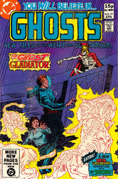 Cover for Ghosts (DC, 1971 series) #99 [British]