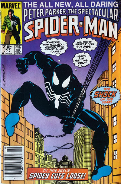 Cover for The Spectacular Spider-Man (Marvel, 1976 series) #107 [Canadian]