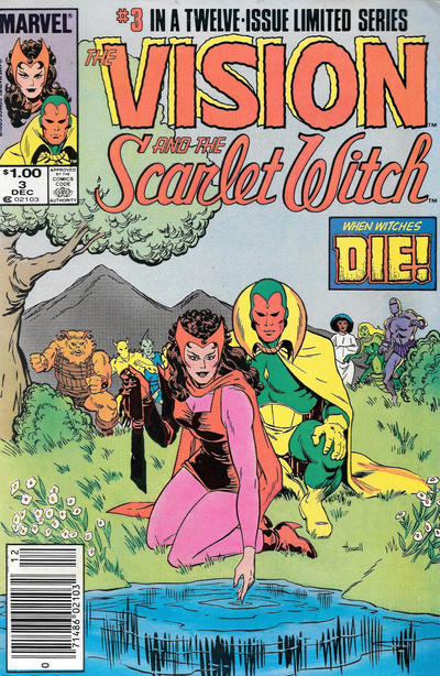 Cover for The Vision and the Scarlet Witch (Marvel, 1985 series) #3 [Canadian]