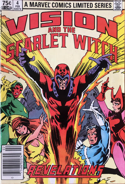 Cover for The Vision and the Scarlet Witch (Marvel, 1982 series) #4 [Canadian]