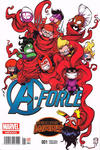 Cover Thumbnail for A-Force (2015 series) #1 [Portada Variante por Skottie Young]