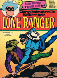 Cover Thumbnail for Lone Ranger (Egmont Ehapa, 1976 series) #11 - Lone Ranger greift ein!