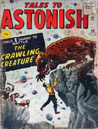 Cover Thumbnail for Tales to Astonish (Marvel, 1959 series) #22 [British]