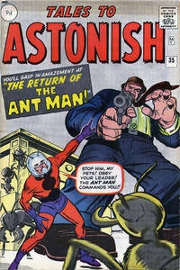 Cover for Tales to Astonish (Marvel, 1959 series) #35 [British]