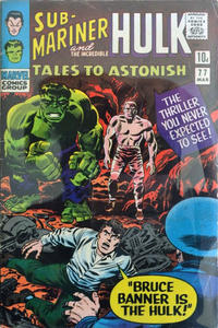 Cover Thumbnail for Tales to Astonish (Marvel, 1959 series) #77 [British]