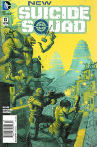 Cover Thumbnail for New Suicide Squad (DC, 2014 series) #13 [Newsstand]