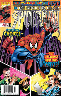 Cover for The Spectacular Spider-Man (Marvel, 1976 series) #262 [Newsstand]
