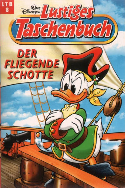 Cover for Lustiges Taschenbuch (Egmont Ehapa, 1967 series) #8 - Der fliegende Schotte [Neuauflage 1997]