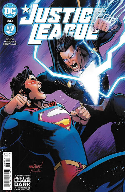Cover for Justice League (DC, 2018 series) #60 [David Marquez Cover]