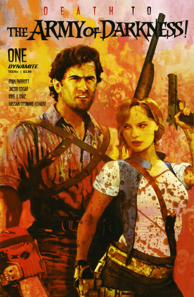 Cover for Death to the Army of Darkness! (Dynamite Entertainment, 2020 series) #1 [Cover B Arthur Suydam]