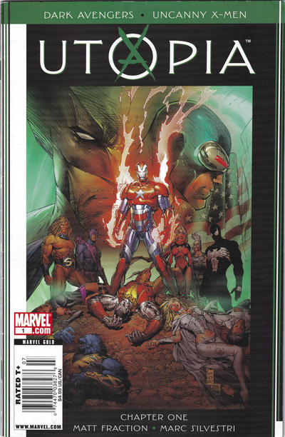 Cover for Dark Avengers / Uncanny X-Men: Utopia (Marvel, 2009 series) #1 [Newsstand]
