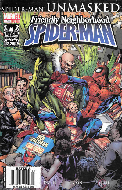 Cover for Friendly Neighborhood Spider-Man (Marvel, 2005 series) #15 [Newsstand]