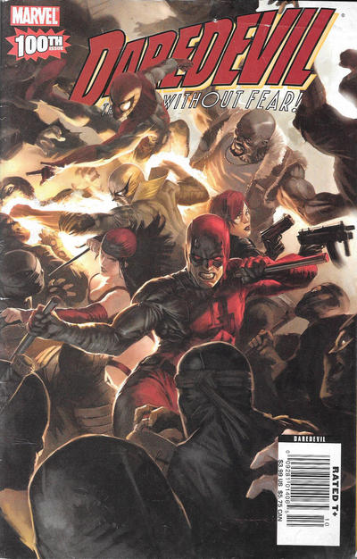 Cover for Daredevil (Marvel, 1998 series) #100 [Newsstand]