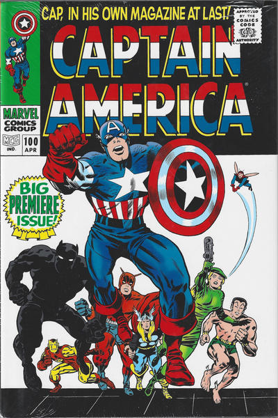 Cover for Captain America Omnibus (Marvel, 2011 series) #1 [Jack Kirby Cover]