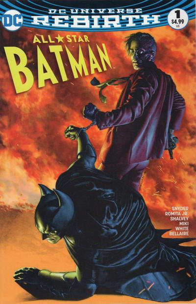 Cover for All Star Batman (DC, 2016 series) #1 [AOD Collectables Rodolfo Migliari Color Cover]
