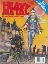 Cover for Heavy Metal Magazine (Heavy Metal, 1977 series) #v6#3 [Newsstand]