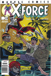 Cover for X-Force (Marvel, 1991 series) #118 [Newsstand]