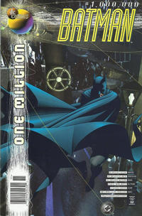 Cover for Batman (DC, 1940 series) #1,000,000 [Newsstand]