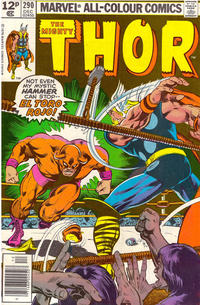 Cover for Thor (Marvel, 1966 series) #290 [British]