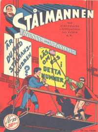 Cover Thumbnail for Stålmannen (Centerförlaget, 1949 series) #25/1950