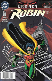 Cover for Robin (DC, 1993 series) #32 [Newsstand]