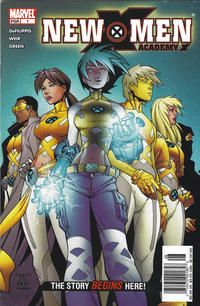 Cover Thumbnail for New X-Men (Marvel, 2004 series) #1 [Newsstand]