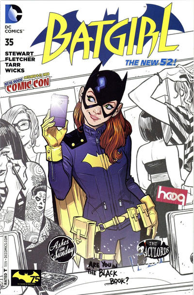 Cover for Batgirl (DC, 2011 series) #35 [New York Comic Con Cover]