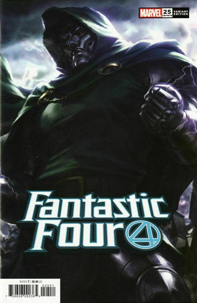 Cover for Fantastic Four (Marvel, 2018 series) #25 (670) [Stanley "Artgerm" Lau]