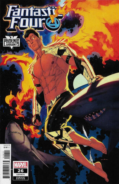 Cover for Fantastic Four (Marvel, 2018 series) #26 (671) [Kris Anka 'Phoenix']