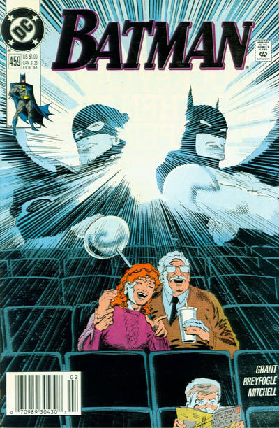 Cover for Batman (DC, 1940 series) #459 [Newsstand]