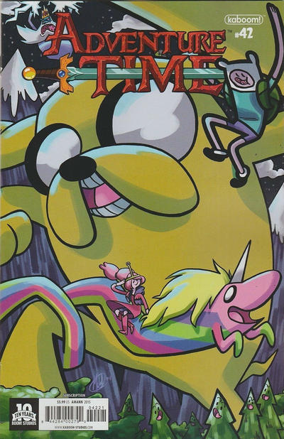 Cover for Adventure Time (Boom! Studios, 2012 series) #42 [Mychal Amann Kindred Subscription Variant]