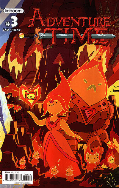 Cover for Adventure Time (Boom! Studios, 2012 series) #3 [2nd Printing Variant]